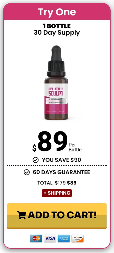 Gelatine Sculpt 1-Bottle Price